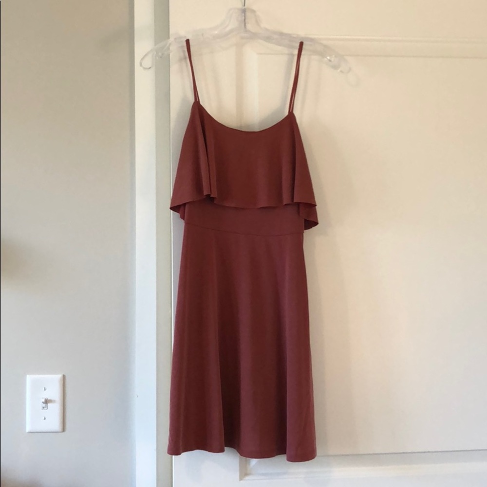 Muted rose dress